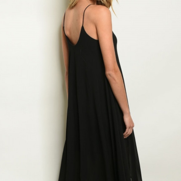 CHIFFON STYLE MAXI DRESS - Picture 5 of 8